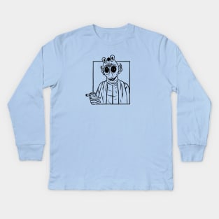 Who Shot First? Kids Long Sleeve T-Shirt